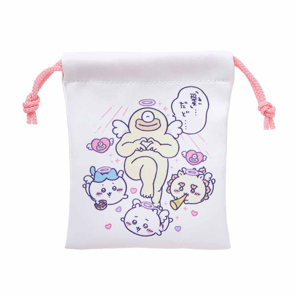ちいかわ てんし♡あくま ミニ巾着2個セット(てんし)