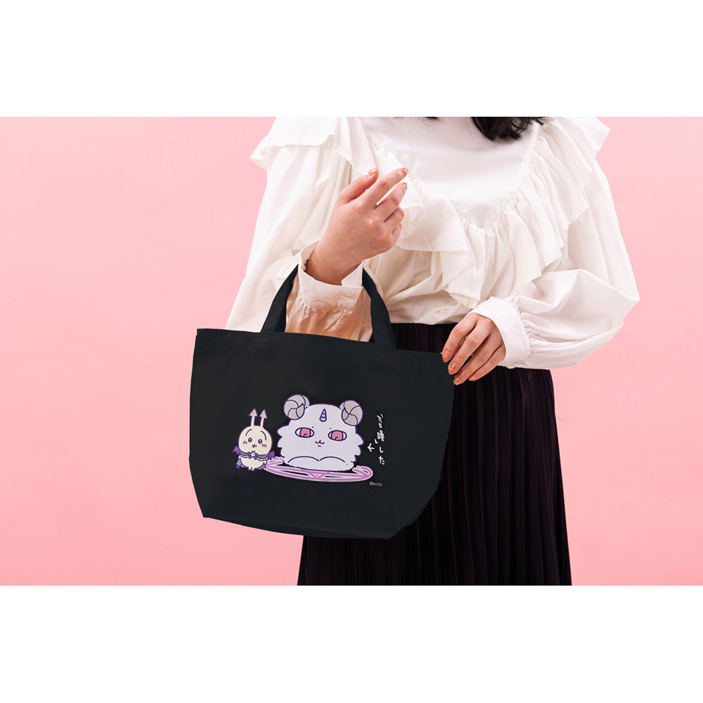 ちいかわ てんし♡あくま ランチサイズトートバッグ(「召喚」した)