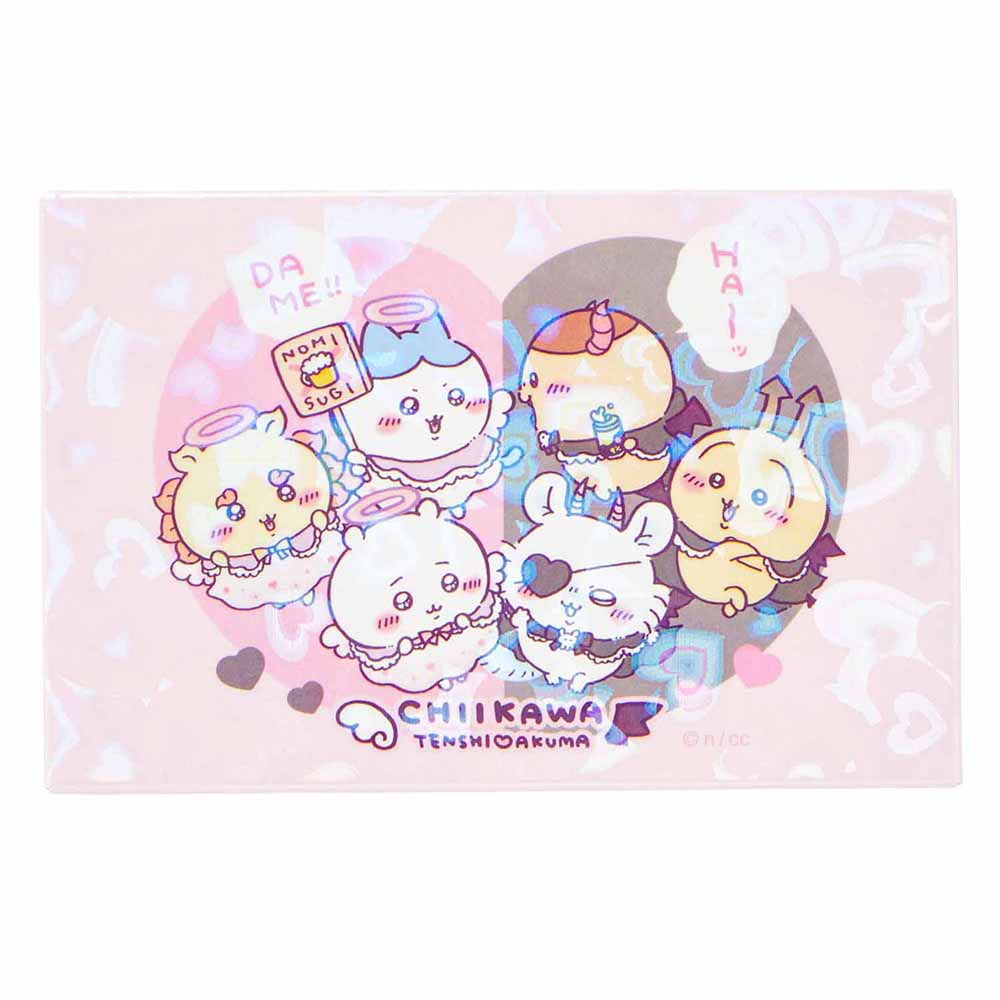 ちいかわ てんし♡あくま ホログラムスクエアマグネット(ハート)