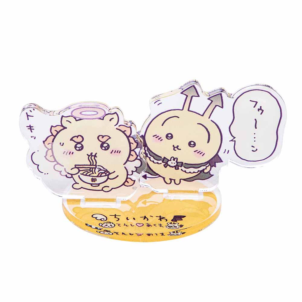 ちいかわ てんし♡あくま レイヤーアクリルスタンド(フゥ~・・・ン)