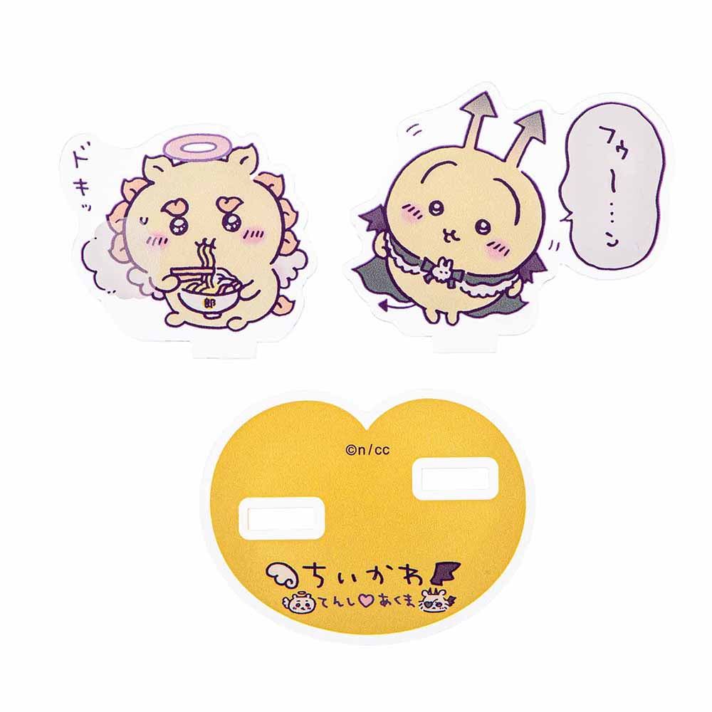 吉伊卡哇 天使?惡魔 層疊亞克力立牌(呼~…)