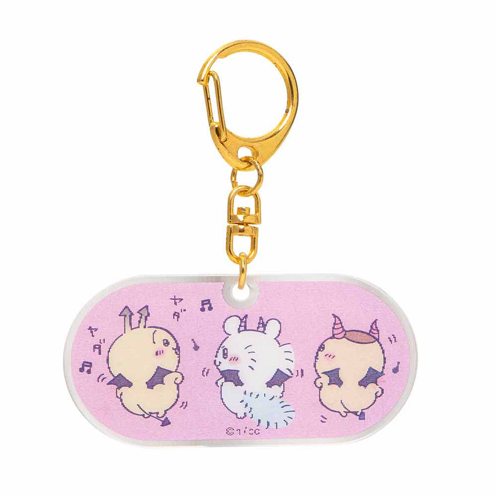 吉伊卡哇 天使?惡魔 圖像變換!立體亞克力鑰匙圈(惡魔們)