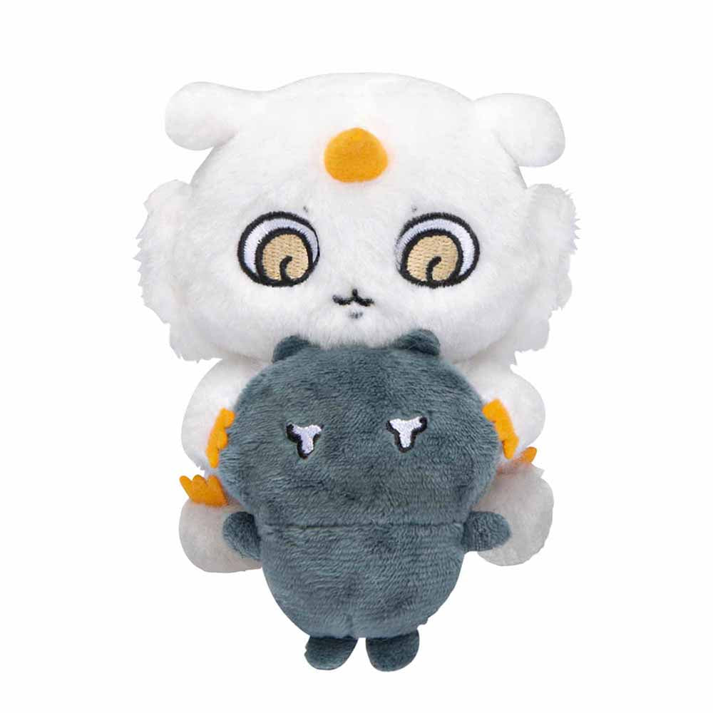 ちいかわ デスクトップから見守るひっかけぬいぐるみ(あのこ)