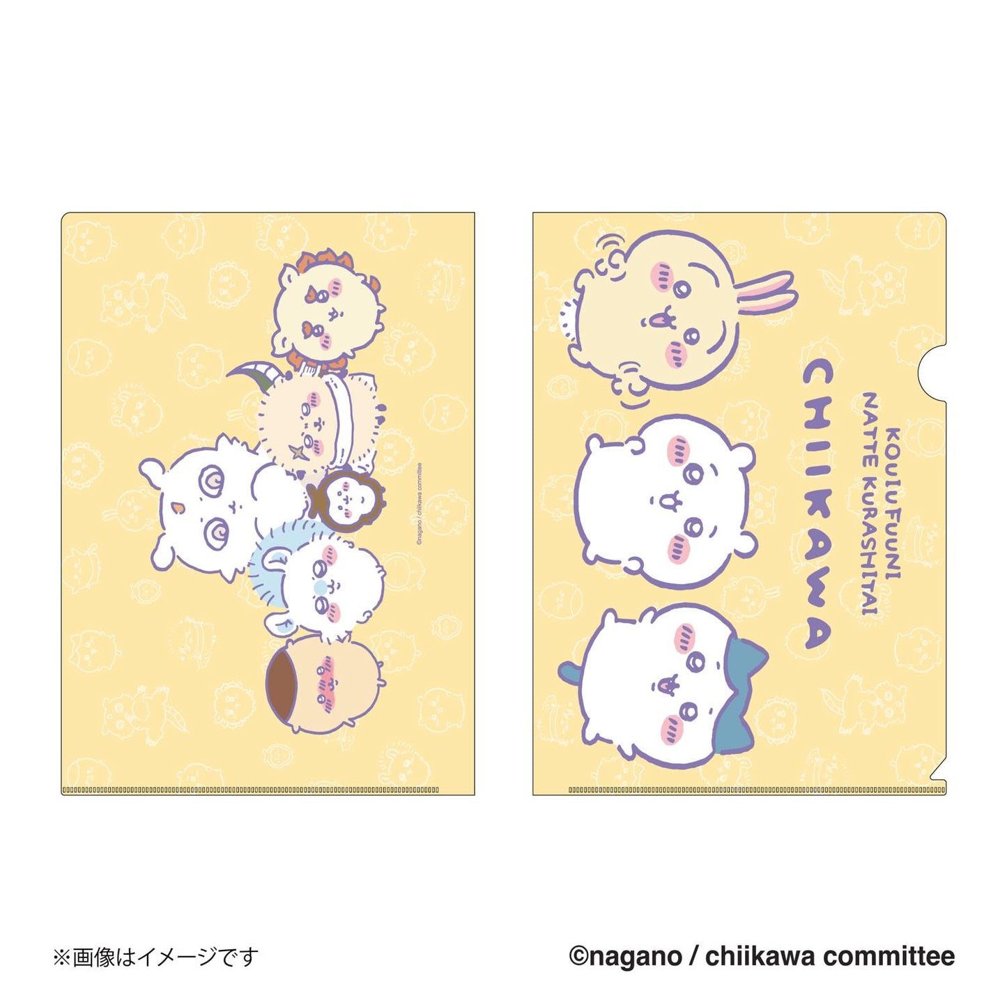 치이카와 클리어 파일 (친구들)