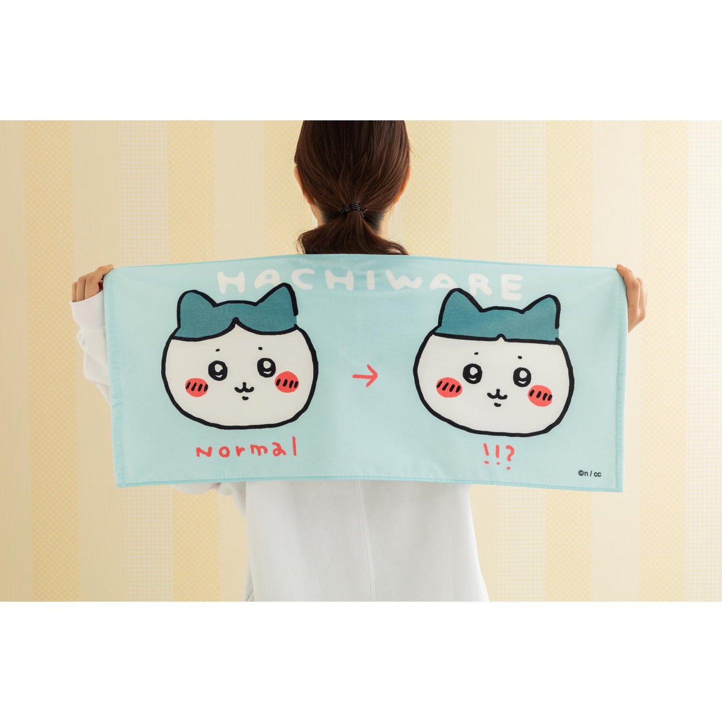 Chiikawa Face Towel (Hachiware!!?)