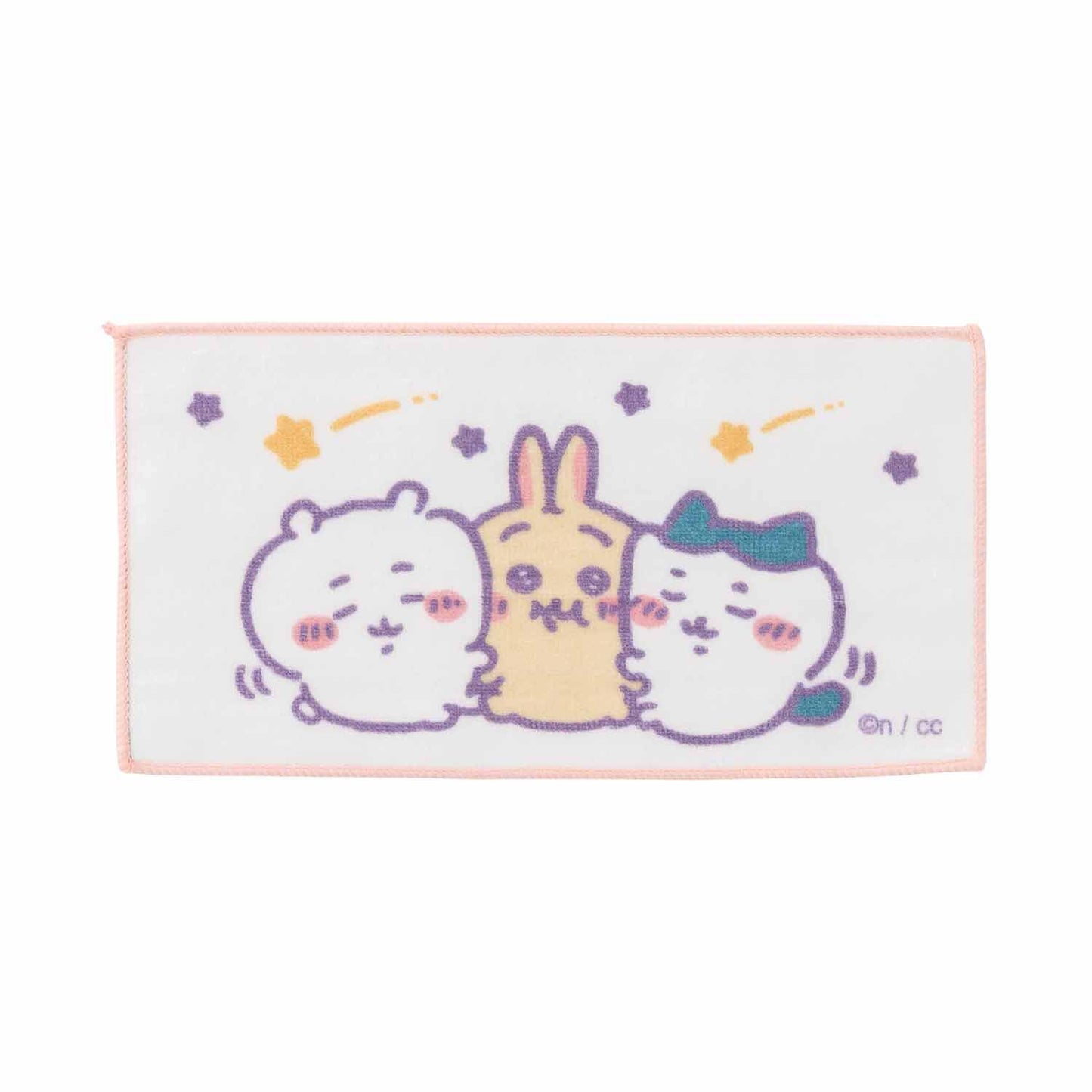 ちいかわ キャンプへGO! 3枚セットタオル(ふんわりカラー)