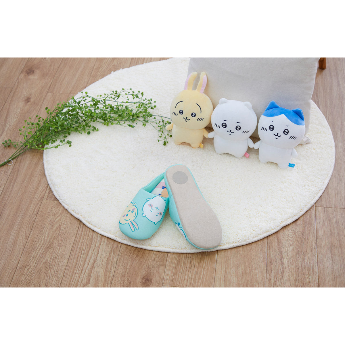 吉伊卡哇 格纹室内鞋 GR