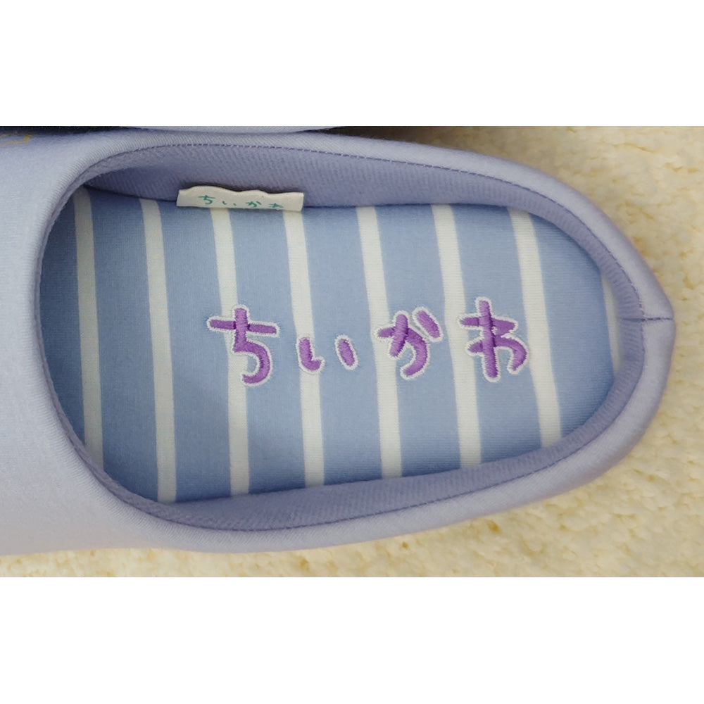 Chiikawa Striped Room Shoes PU