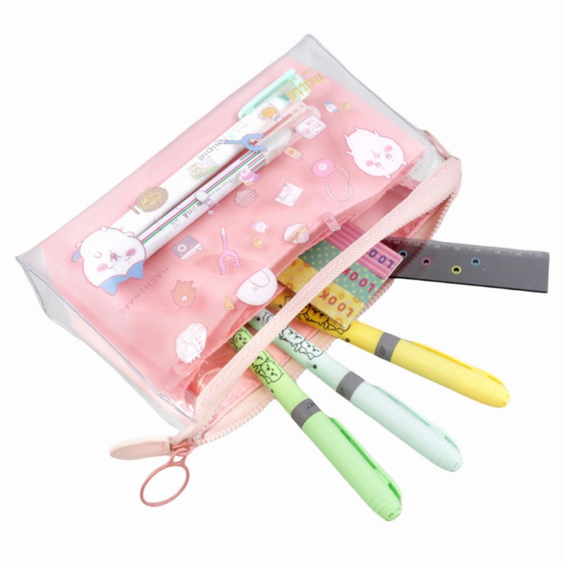 Chiikawa Clear Pouch Mitte (Chiikawa & Hachiware)