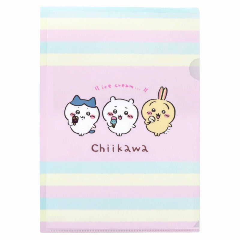 Chiikawa A4 Clear File (Ice A)