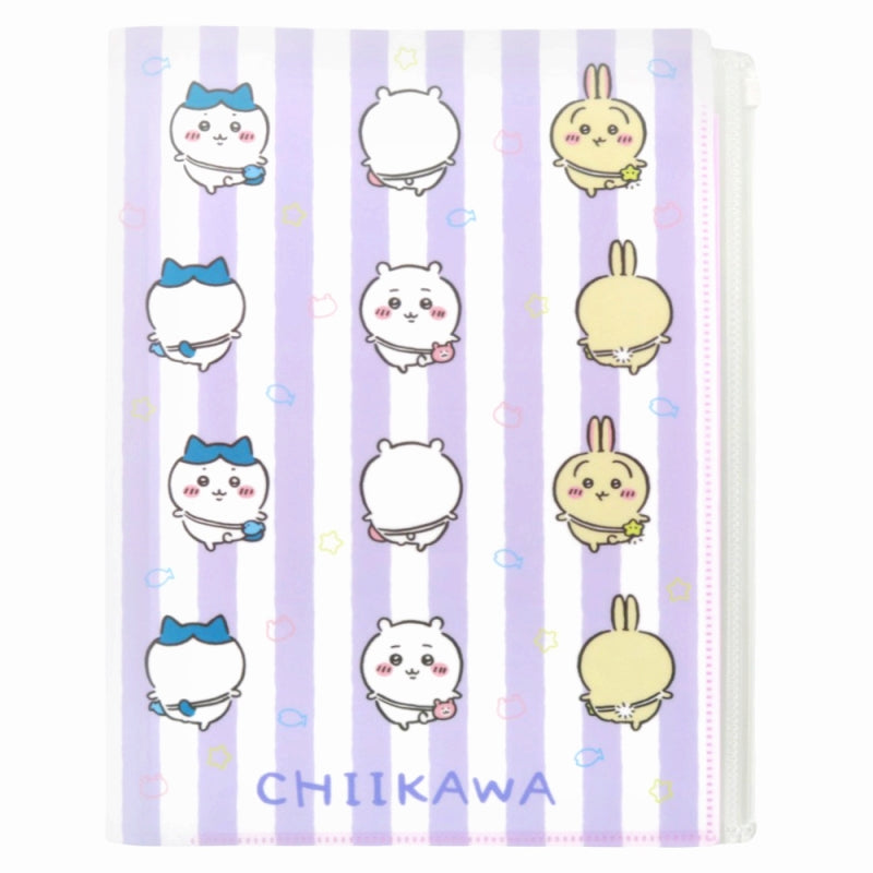 Chiikawa Clear File 6P + Zipper Case (Outing)