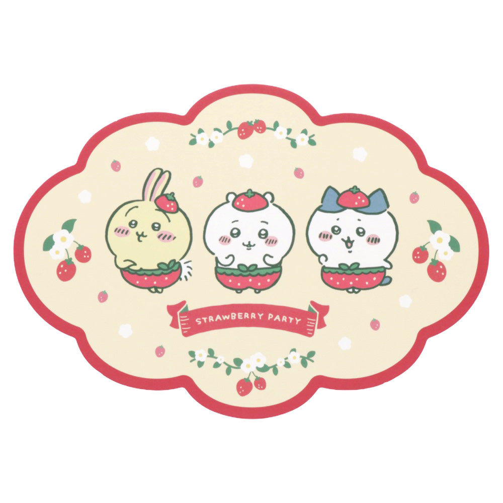 ちいかわ ダイカットポストカード(いちごパンツ)