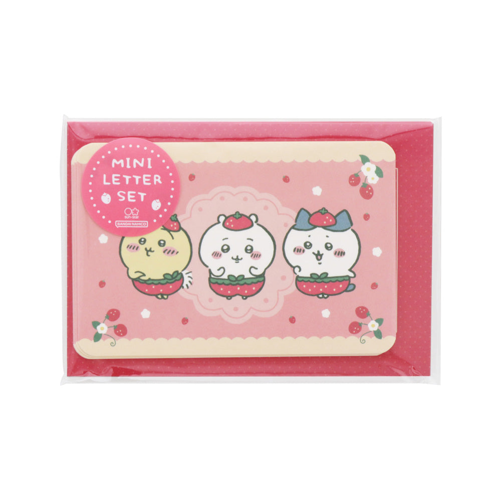 ちいかわ ミニレターセット(いちごパンツ)