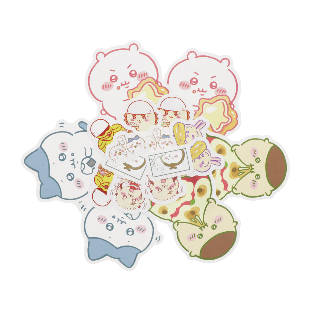 Chiikawa Piece Stickers (Mogu Mogu Pink)