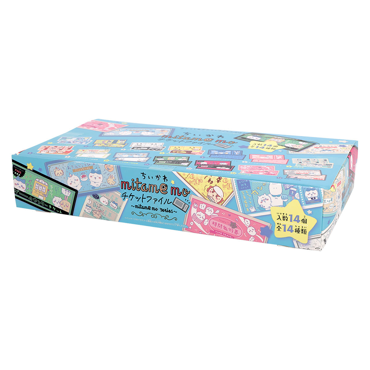 吉伊卡哇 mitamemo 車票文件夾(全14種)1BOX 14個入