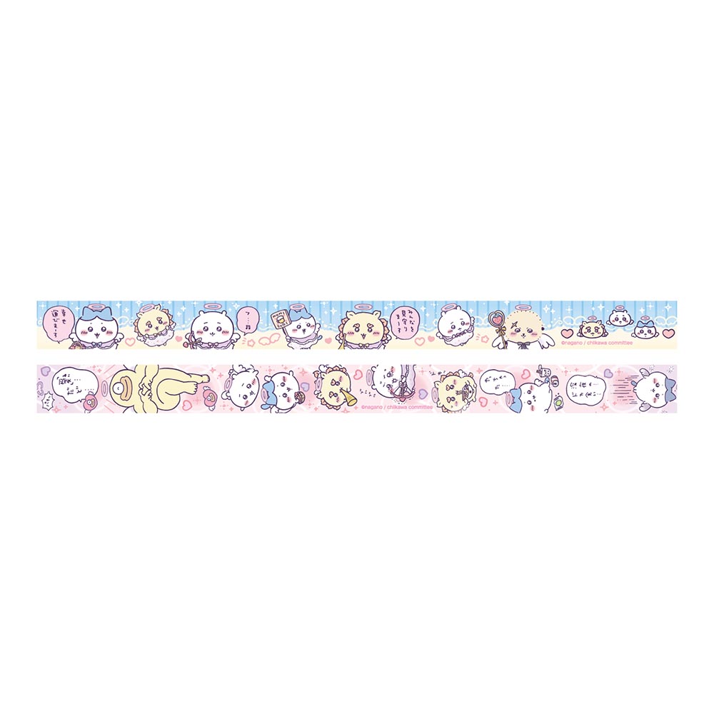 Chiikawa Angel & Demon Clear Mask Tape Set (① Angel)