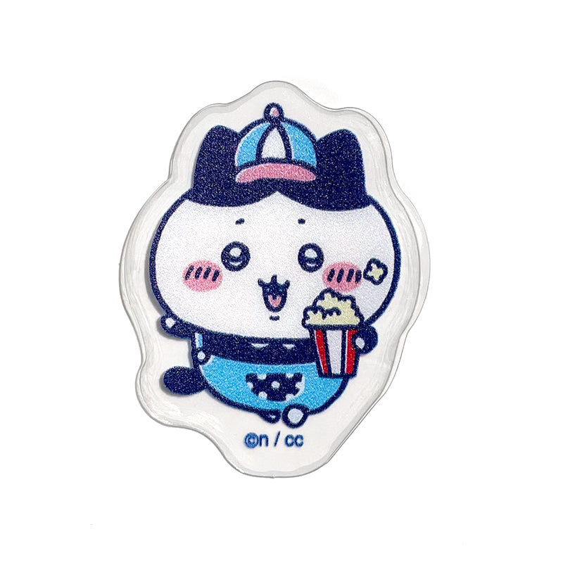 ちいかわ ワクワクゆうえんち ダイカットグラスシート A9(ハチワレメイン)