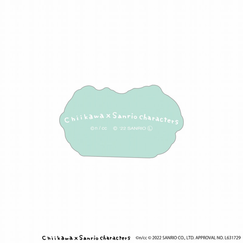 ちいかわ×サンリオキャラクターズ アクリルクリップ(ハンギョドンくりまんじゅう)