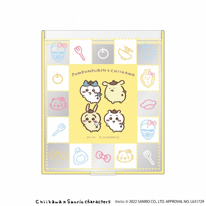 치이카와×산리오 캐릭터즈 미러M (POMPOMPURIN×CHIIKAWA)