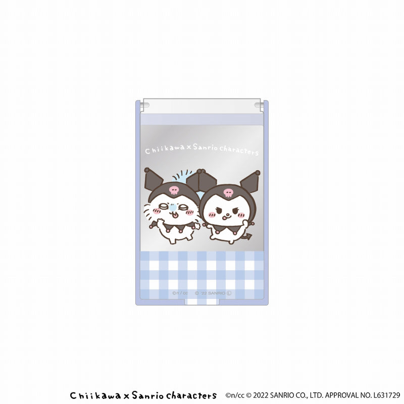 Chiikawa × Sanrio Characters Mirror S (Kuromi Momonga)