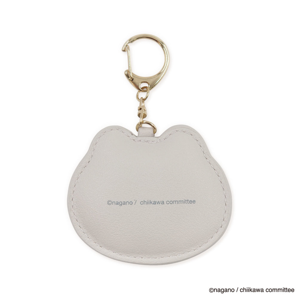 Chiikawa Fluffy Patch Key Ring (Hachiware)