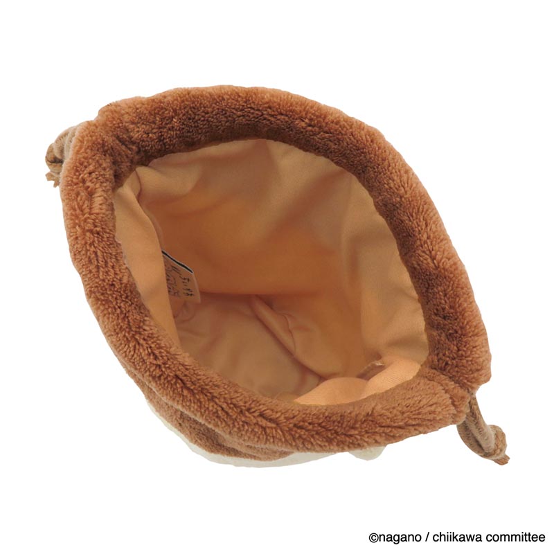 吉伊卡哇 脸部束口袋(栗子馒头)