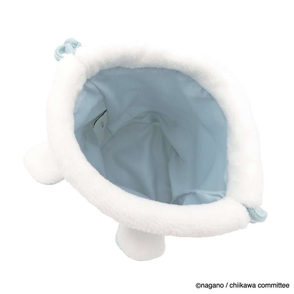 Chiikawa Face Drawstring Bag (Momonga)