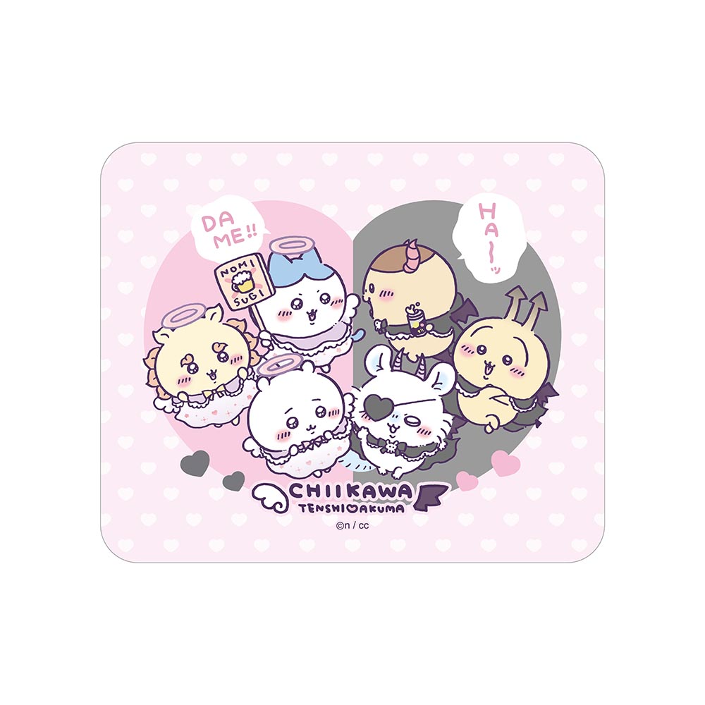 Chiikawa Angel & Demon 3-Way Mouse Pad