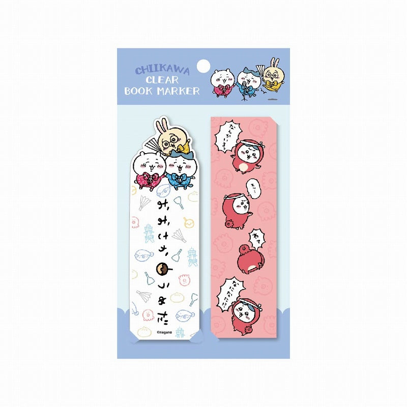 Chiikawa Clear Bookmark 2-Piece Set PK Osaka (Chiikawa)