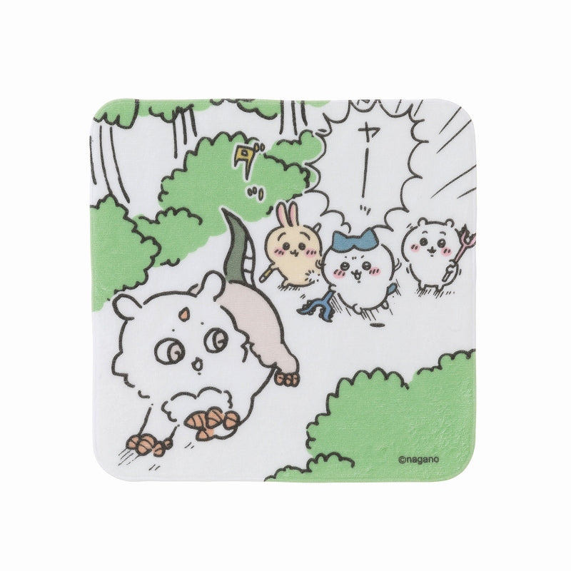 Chiikawa Good Friends Petit Large Hand Towel (Big Defeat)