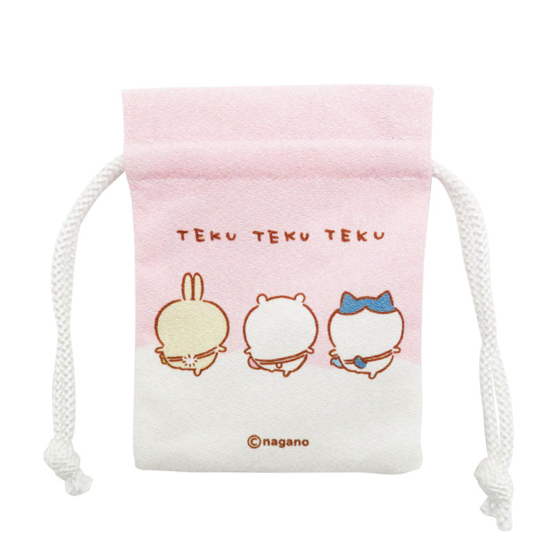 ちいかわ 豆巾着(てくてく)