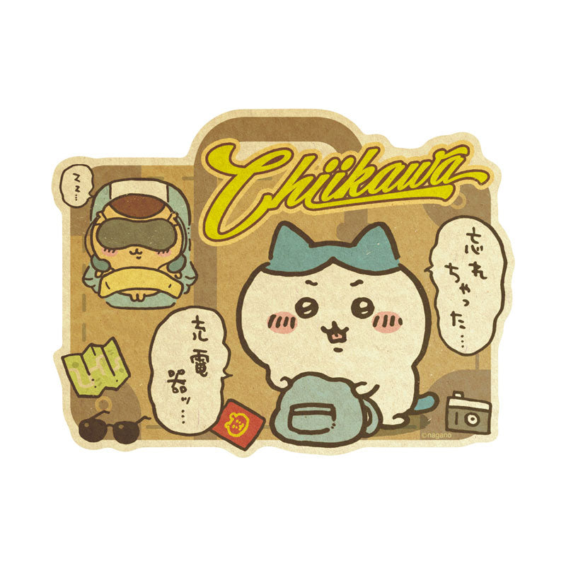 Chiikawa Travel Sticker Chiikawa Tourism (3) WASURECHATTA…
