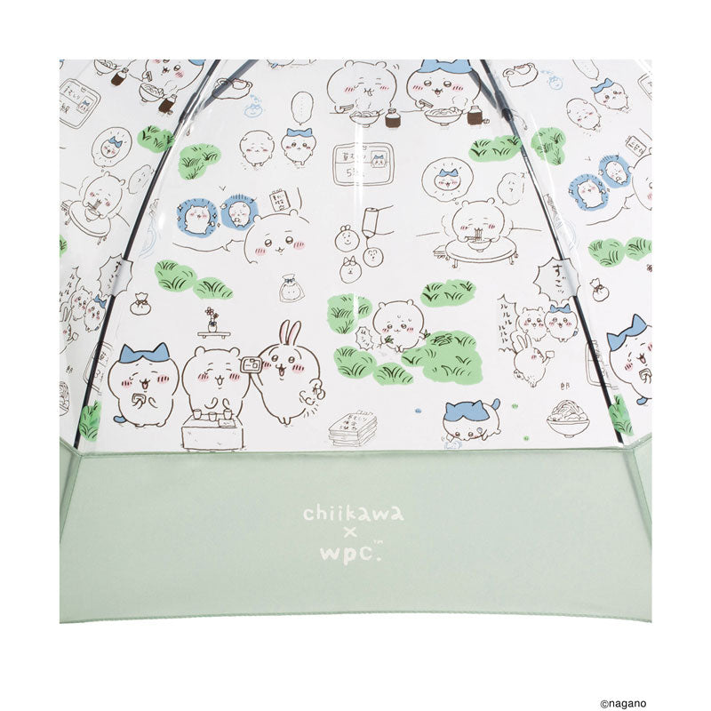 ちいかわ ビニール傘(草むしり検定柄)