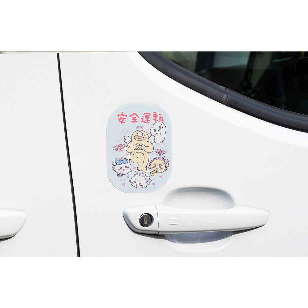 ちいかわ てんし♡あくま カーマグネット(安全運転の「愛」)