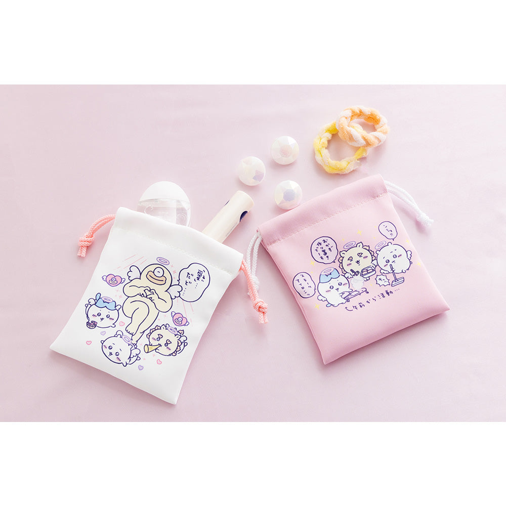 ちいかわ てんし♡あくま ミニ巾着2個セット(てんし)