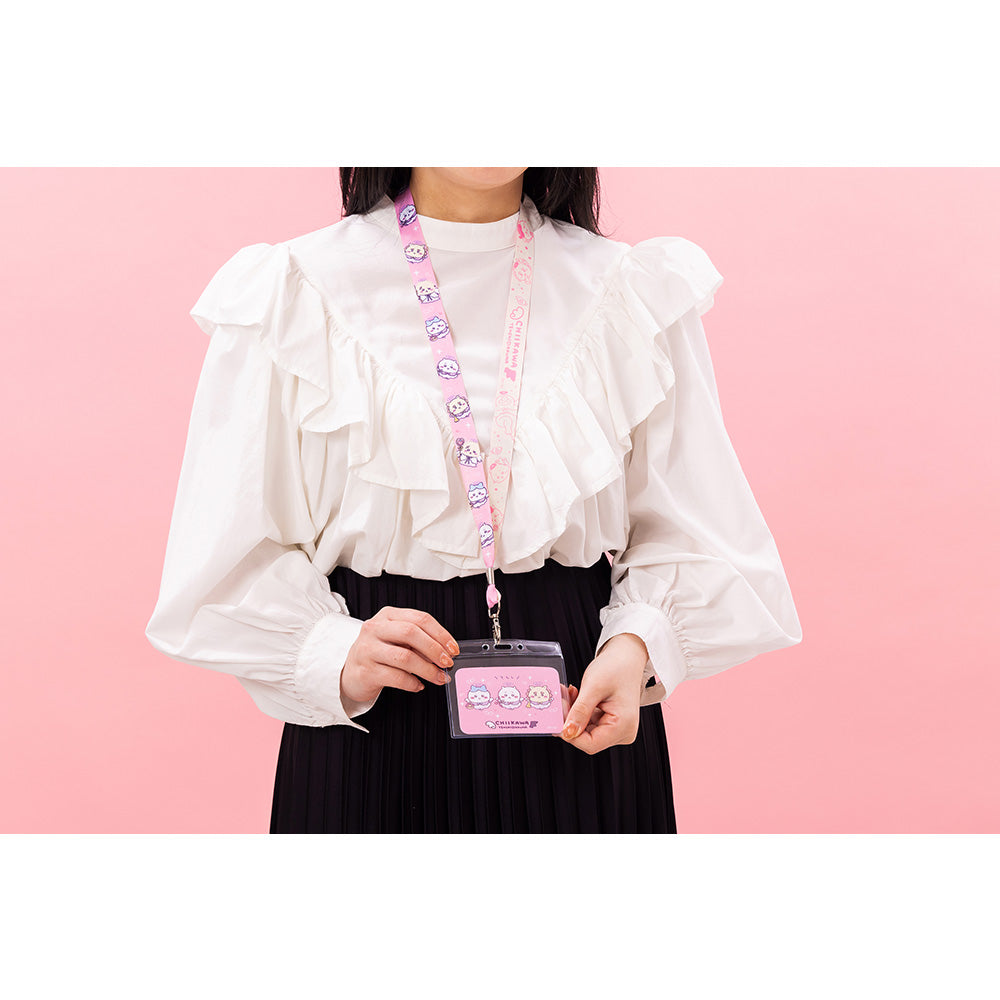 Chiikawa Angel & Demon Neck Strap (Tiny Face)