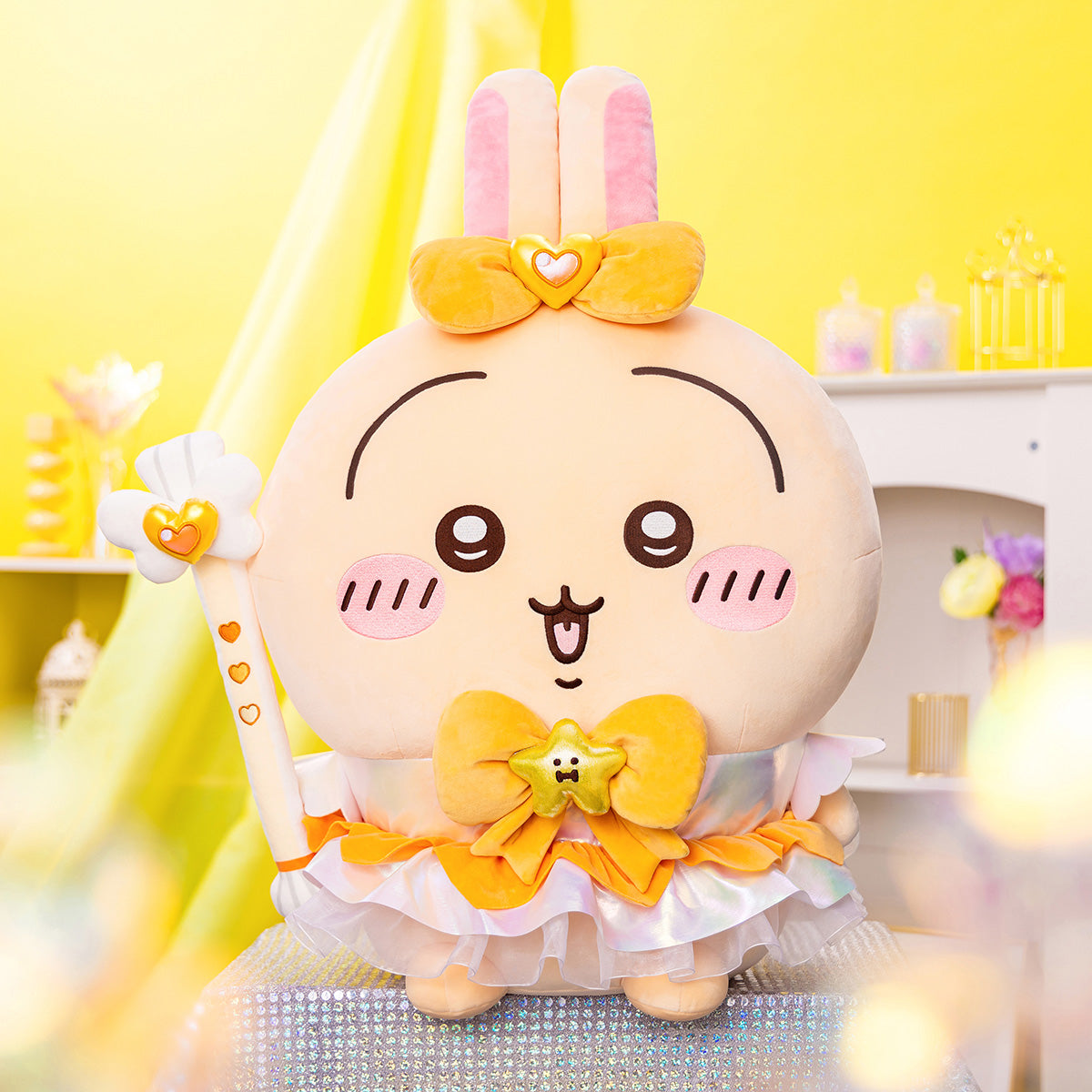 [预售] 吉伊卡哇 魔法吉伊卡哇 超大号！坐姿毛绒玩具（乌萨奇） [预计2026年3月下旬起依序发货] [发货延期不可取消] [不可与常规商品一同购买或指定送达日期] [不参与促销活动]