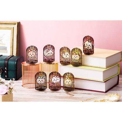 Chiikawa Magical Chiikawa Stained Glass Style Acrylic Key ring (Kurimanju)