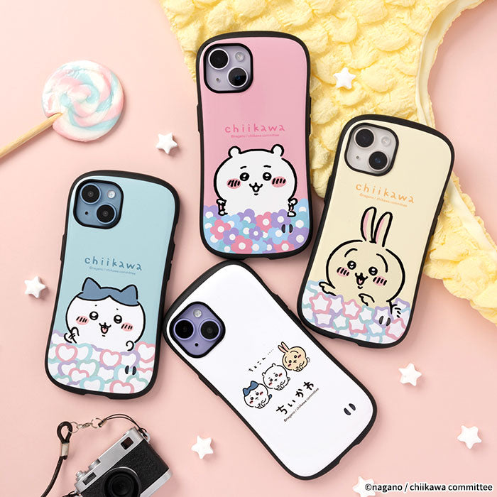 Chiikawa iFace First Class iPhone Case (Chiikawa/Flowers)