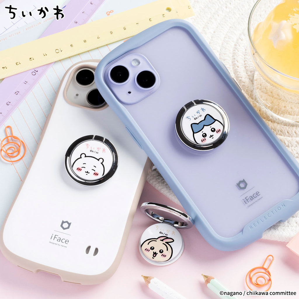 Chiikawa iFace Finger Ring Holder Flat Type (Usagi/Up)