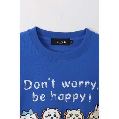 ちいかわ シーサー祭り！！！ Tシャツ ちいかわフレンズ ブルー