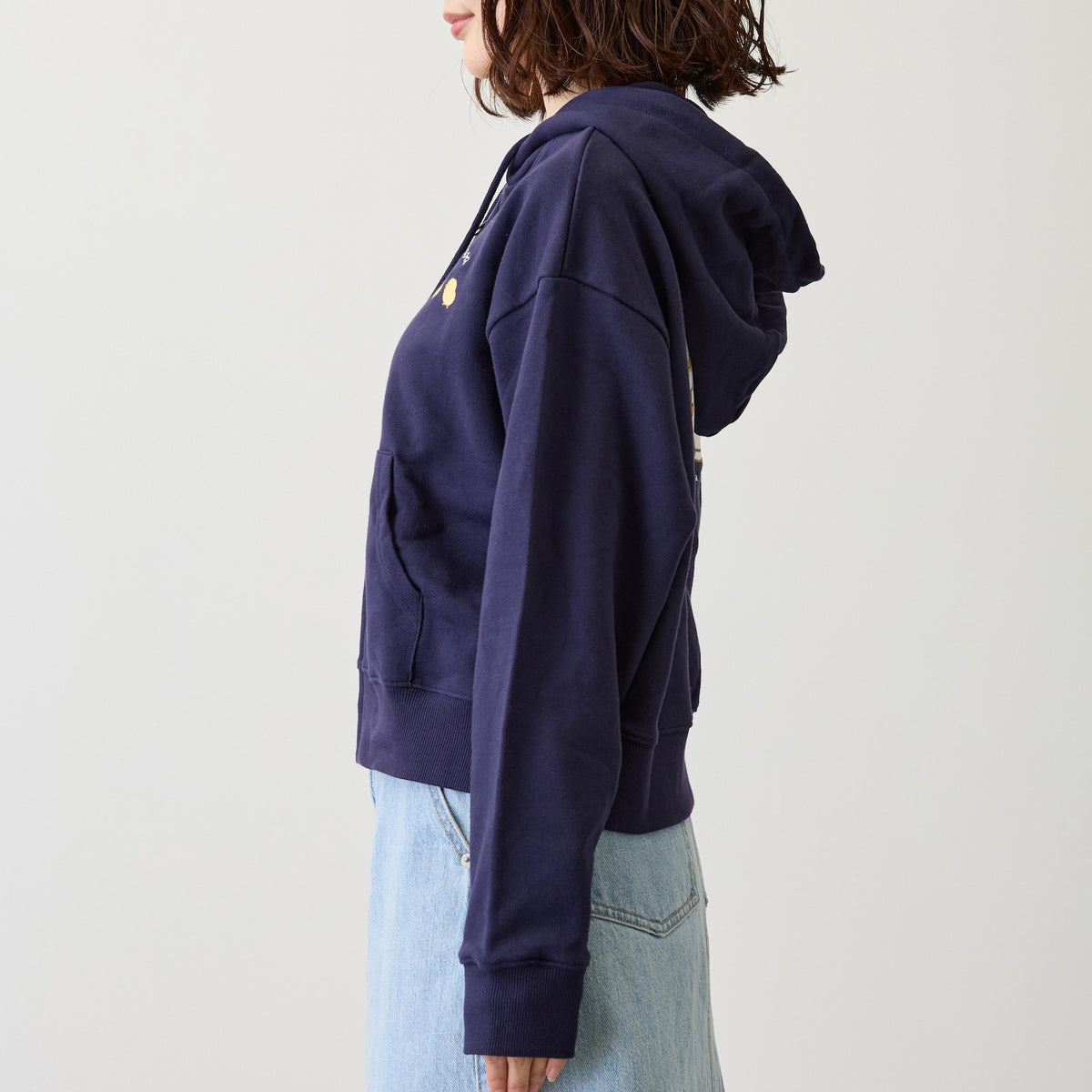 ちいかわ Chiikawa Baby ZIPパーカー おまる ネイビー