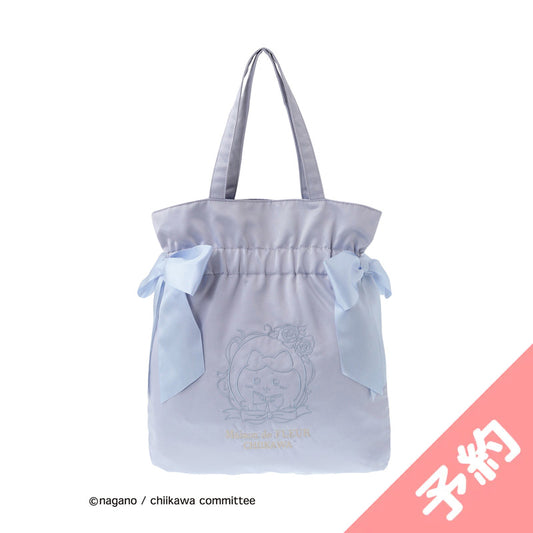 [예약]치이카와 Maison de FLEUR 자수 더블 리본 토트백 (하치와레)【2025년 3월 중순부터 순차 발송 예정 (발송 지연 시 취소 불가)】【일반 상품과 동시 구매・배송일 지정 불가】【캠페인 제외】