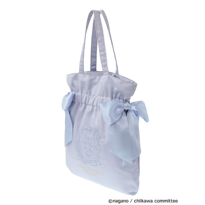 [Pre-order] Chiikawa Maison de FLEUR Embroidered Double Ribbon Tote Bag (Hachiware)