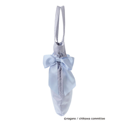 [Pre-order] Chiikawa Maison de FLEUR Embroidered Double Ribbon Tote Bag (Hachiware)