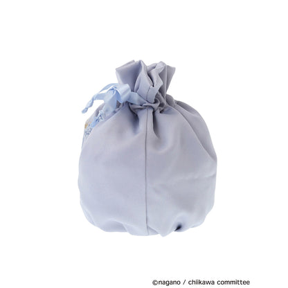 [Pre-order] Chiikawa Maison de FLEUR Embroidered Drawstring Bag (Hachiware)