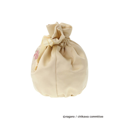 [Pre-order] Chiikawa Maison de FLEUR Embroidered Drawstring Bag (Usagi)