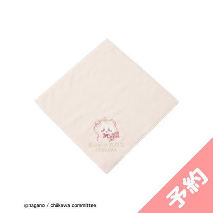 【预订】吉伊卡哇 Maison de FLEUR 刺绣毛巾手帕（吉伊卡哇）【2025年3月中旬起依次发货（若延期发货也不可取消）】【不可与普通商品同时购买、不可指定配送日期】【不参与促销活动】