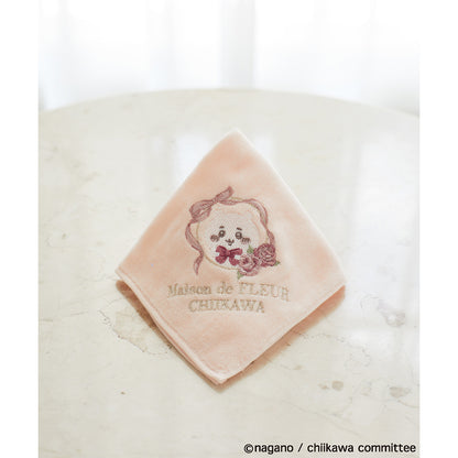 【预订】吉伊卡哇 Maison de FLEUR 刺绣毛巾手帕（吉伊卡哇）【2025年3月中旬起依次发货（若延期发货也不可取消）】【不可与普通商品同时购买、不可指定配送日期】【不参与促销活动】
