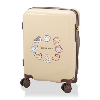 吉伊卡哇 行李箱 (米色圆圈)【不可同时购买其他商品】